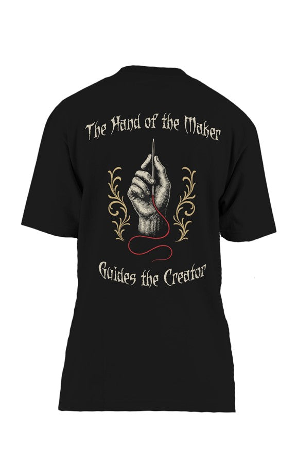&amp;quot;Hand Of The Maker&amp;quot; Oversized Heavyweight T Shirt